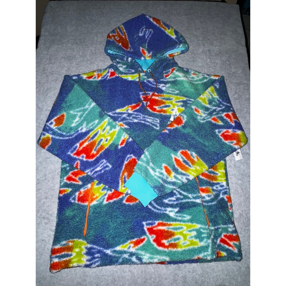 Avatar Way of Water Fleece Hoodie Large Multi-Color Excellent Banshee Print